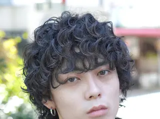 パーマ メンズ fifth神宮前 HIN★T★のヘアスタイル