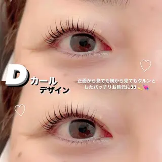 マツエク・マツパ FOXY LASH Miyamotoのマツエク・マツパデザイン