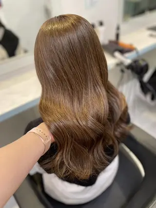 カラー 🧺赤みなし透明感 カラー🌱BABYのヘアスタイル