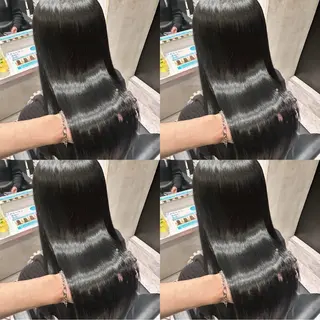 ロング カラー ブリーチなしカラー/ 髪質改善/艶髪そうまのヘアスタイル