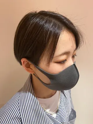 ショート masa/ボブ特化/ ぷつっとボブのヘアスタイル