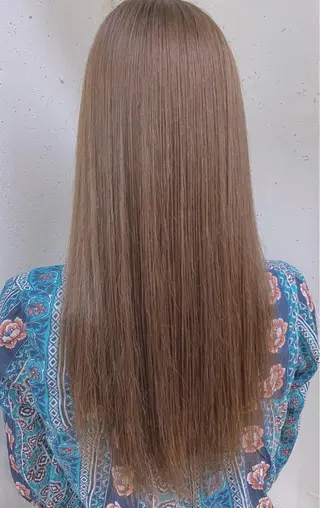 ロング カラー パーマ ヘアアレンジ 竹内ケンゴ🇰🇷 EIGHT藤沢のヘアスタイル