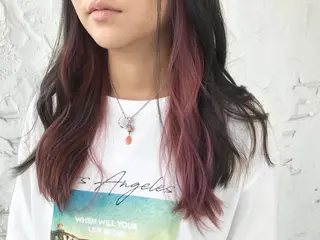 ロング カラー Gain池下 レディースのヘアスタイル