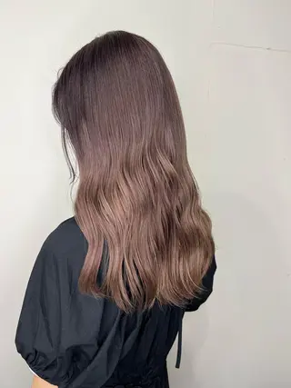 ロング 名駅/艶韓国風ヘア miyabiのヘアスタイル