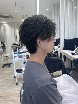 ショート 石栗 一樹のヘアスタイル