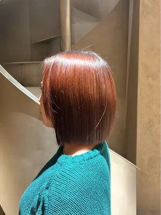 カラー アベ コハルのヘアスタイル