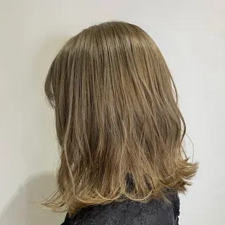 ミディアム カラー パーマ ヘアアレンジ 近藤千翔🩵 髪質改善Periodのエステ・リラクイメージ