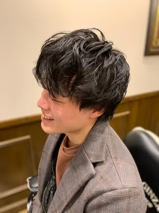 メンズ プレミアムバーバー 草野のヘアスタイル