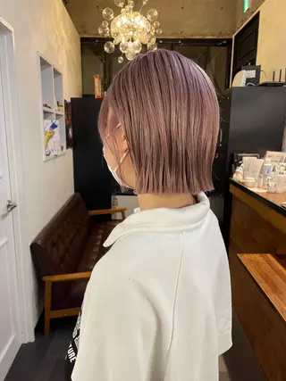 ショート カラー Stir maison[ステアメゾン]所属・layer cut /MIKUのヘアスタイル