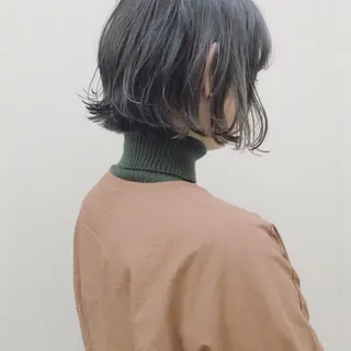 ショート カラー ノグチ ユウキ/ボブのヘアスタイル