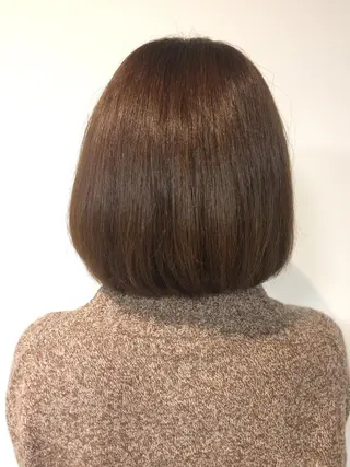 ミディアム 福島 妃佳留のヘアスタイル