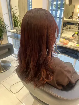 セミロング カラー Rina/似合う × なりたい、叶えます。のヘアスタイル