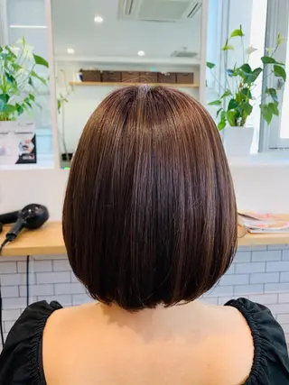 ショート ヨシミ カズヤのヘアスタイル