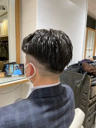 ショート メンズ 🐝メンズハイライト …Rioのヘアスタイル