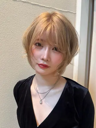 ショート カラー Aster れおんのヘアスタイル