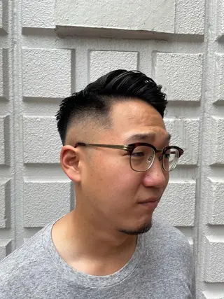 メンズ 中野 健人のヘアスタイル