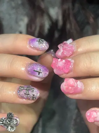 ネイル Hata nail 🎀個性派ニュアンスのネイルデザイン