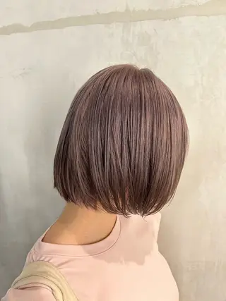 ショート カラー 透明感カラー &ハイトーンカラーのヘアスタイル