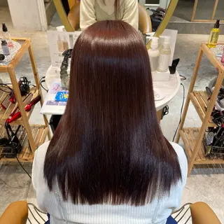 セミロング 髪質改善/ボブ /韓国/erikoのヘアスタイル