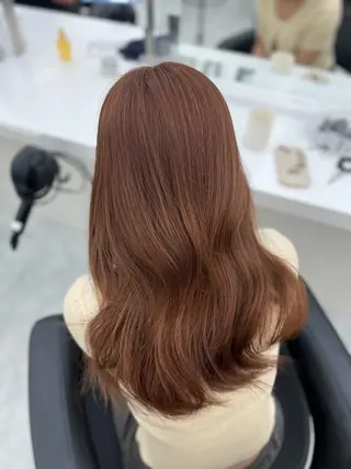 ロング ♡ナチュラルガーリー ♡ベージュ♡RINAのヘアスタイル