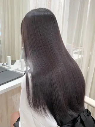 ロング カラー 【縮毛矯正/カラー】 今野寛己のヘアスタイル