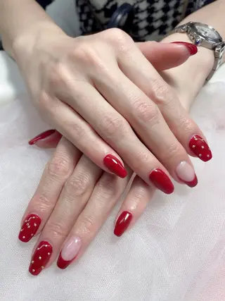 ネイル FanFan 長さ出し専門のネイルデザイン