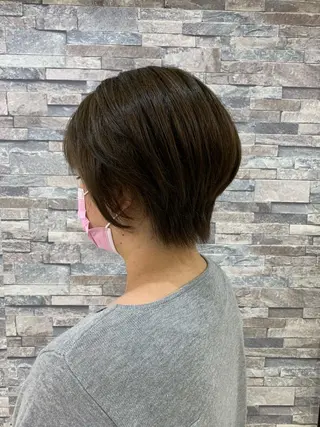 ショート カラー ハイトーンArphy 安蒜佑太のヘアスタイル