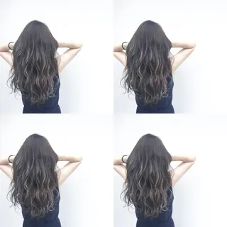ロング カラー なんば髪質改善カラー Ardoreのヘアスタイル