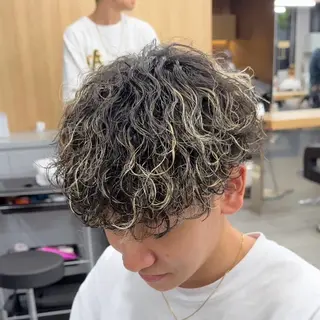 パーマ メンズ メンズパーマ全般/ 似合わせ/ジョウのヘアスタイル