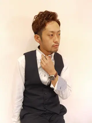 パーマ メンズ jolie amieのヘアスタイル