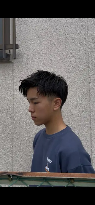 ショート メンズ 坂井 竜也のヘアスタイル
