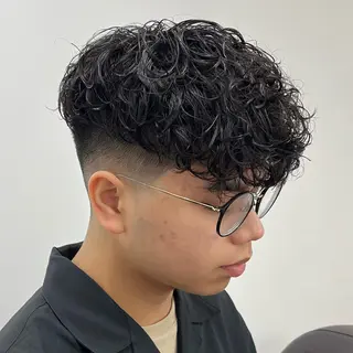 ショート パーマ メンズ 立川/メンズパーマ 厚進太郎のヘアスタイル