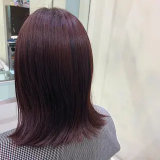 ミディアム カラー ヘッドスパ/栄 /久屋大通/岡戸のヘアスタイル