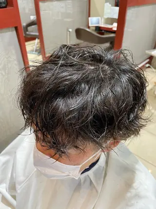 メンズ 福田 秀好のヘアスタイル
