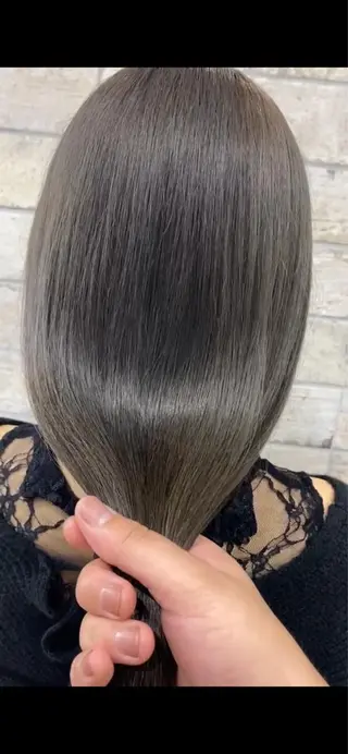 ロング 店長 奈須 雄紀のヘアスタイル