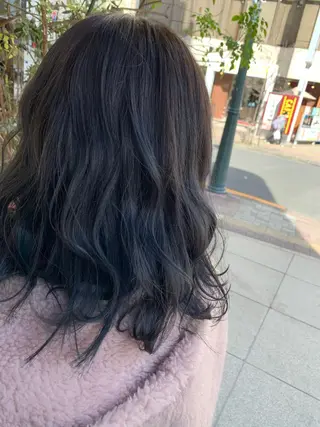 ミディアム カラー 立川/シールエクステ /みづきのヘアスタイル