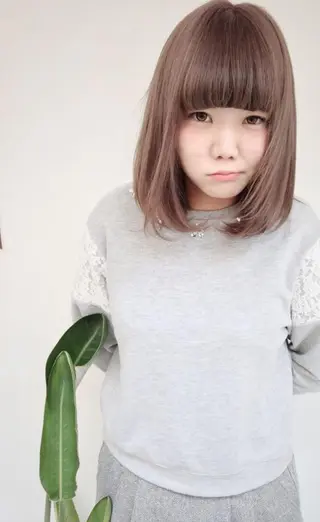 ショート ミディアム セミロング ロング カラー nike所属・nike にけのヘアスタイル