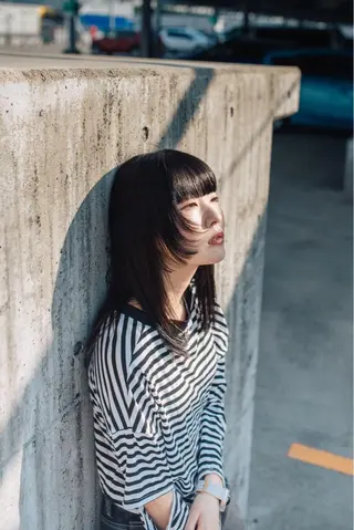 ロング 高浜 夕海のヘアスタイル