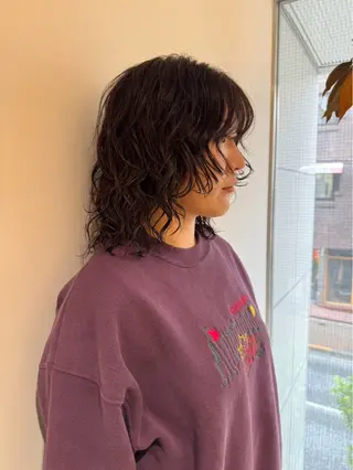 パーマ calm  祖師ヶ谷大蔵所属・Rune 🫧のヘアスタイル
