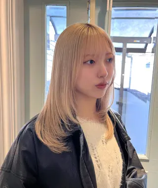 ロング Lond charme 吉祥寺所属・縮毛矯正・レイヤー カット募集中/ななこのヘアスタイル