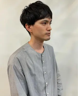 メンズ 田中 碧のヘアスタイル