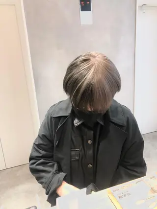 ショート 🌸ハイトーン 新田　廉 🌸のヘアスタイル