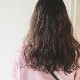 セミロング パーマ yuki hair所属・yuki watanabeのヘアスタイル