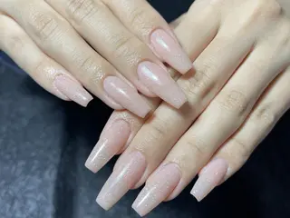 ネイル 長さだし 専門店のネイルデザイン