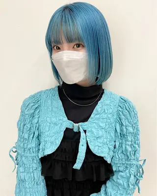 ショート i.osaka所属・りん/ワンホン/艶髪 ／小顔顔周りカットのヘアスタイル