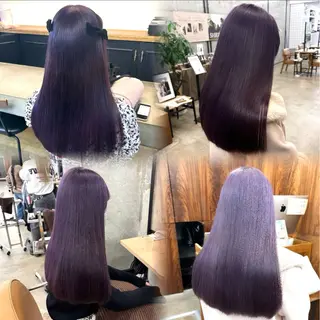 ロング カラー 🎀暖色カラー🎀 ♡yurika♡のヘアスタイル