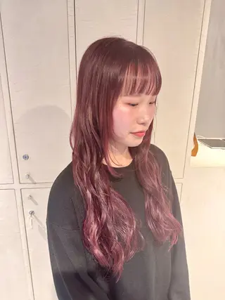 ロング カラー eto所属・髪質改善スペシャリス ト長尾勇弥/梅田中津のヘアスタイル