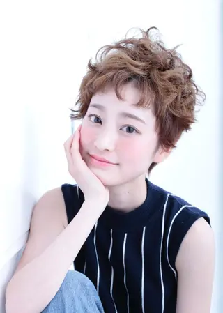 ショート 北谷 拓之のヘアスタイル