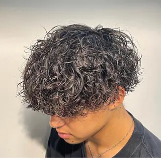 パーマ メンズ えーき/渋谷No.1 /メンズヘア/当日割のヘアスタイル