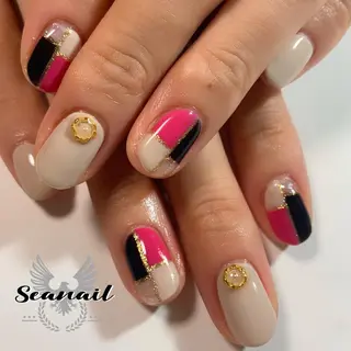 ネイル 小尾 栞のネイルデザイン